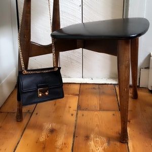 H&M Premium Quality Leather Black Small Crossbody Bag